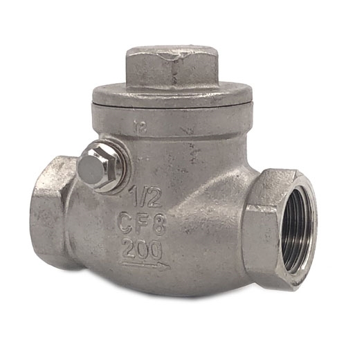 SWING CHECK VALVE IN STAINLESS STEEL
